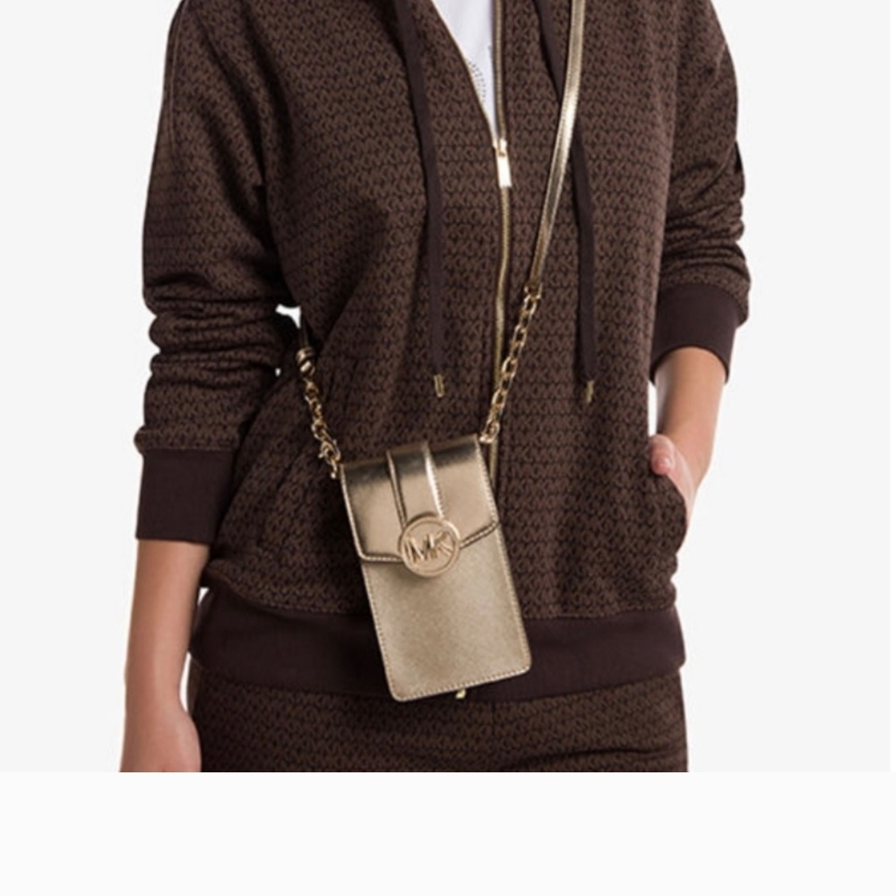 LIKE🆕MK: Michael Kors On-the-Go Mini Crossbody Bag Gold